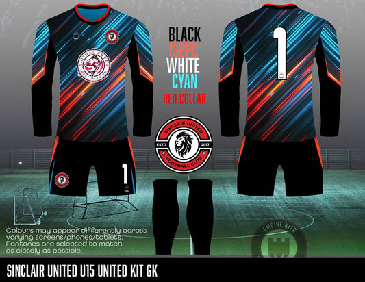 Sinclair United FC - GK Kit (U15 United)