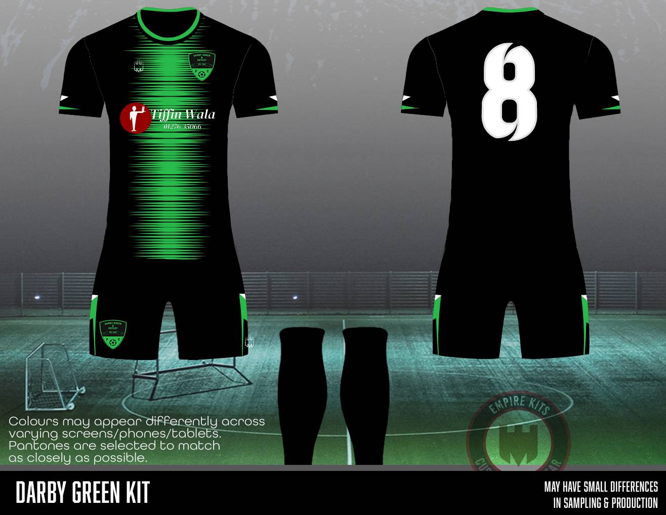 Darby Green & Potley FC Outfield kit