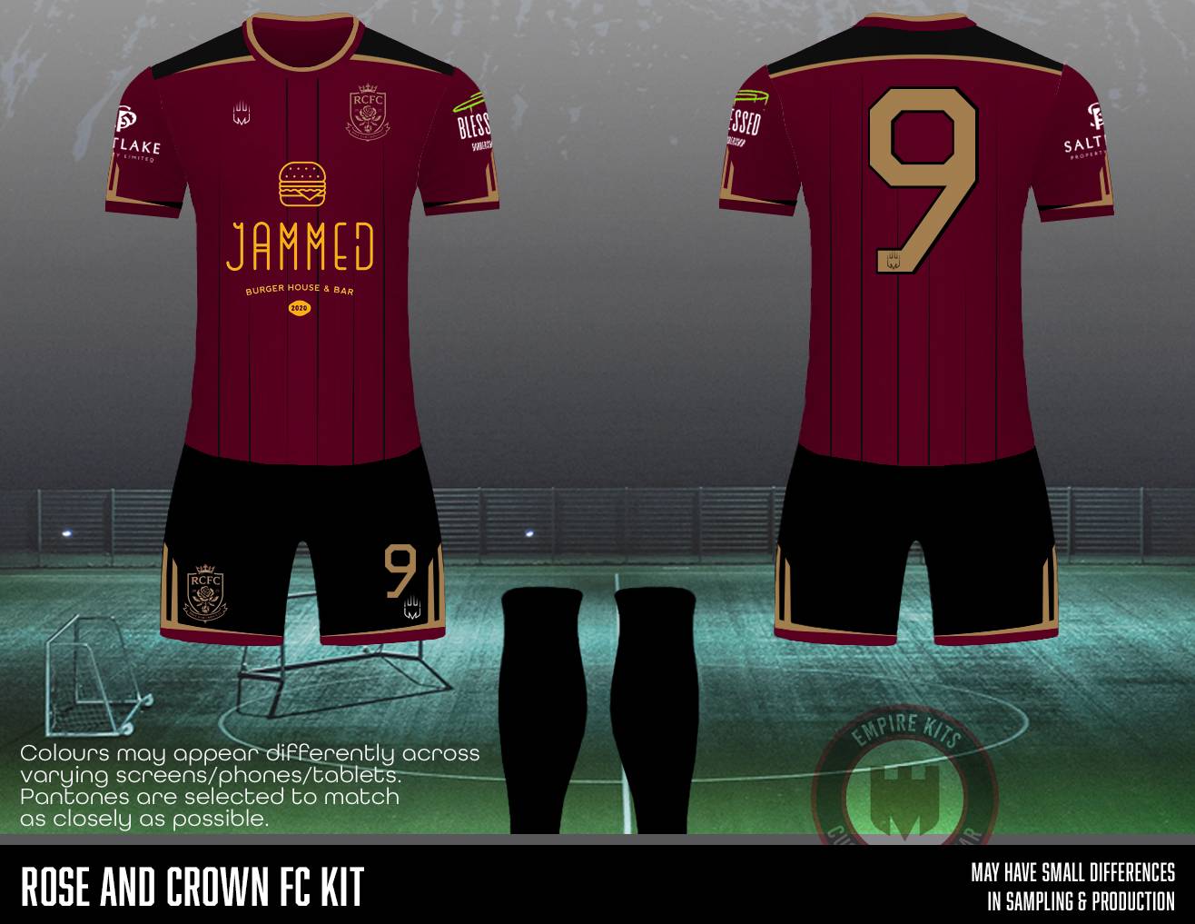 Rose and Crown FC - Home Kit (Fabric A)
