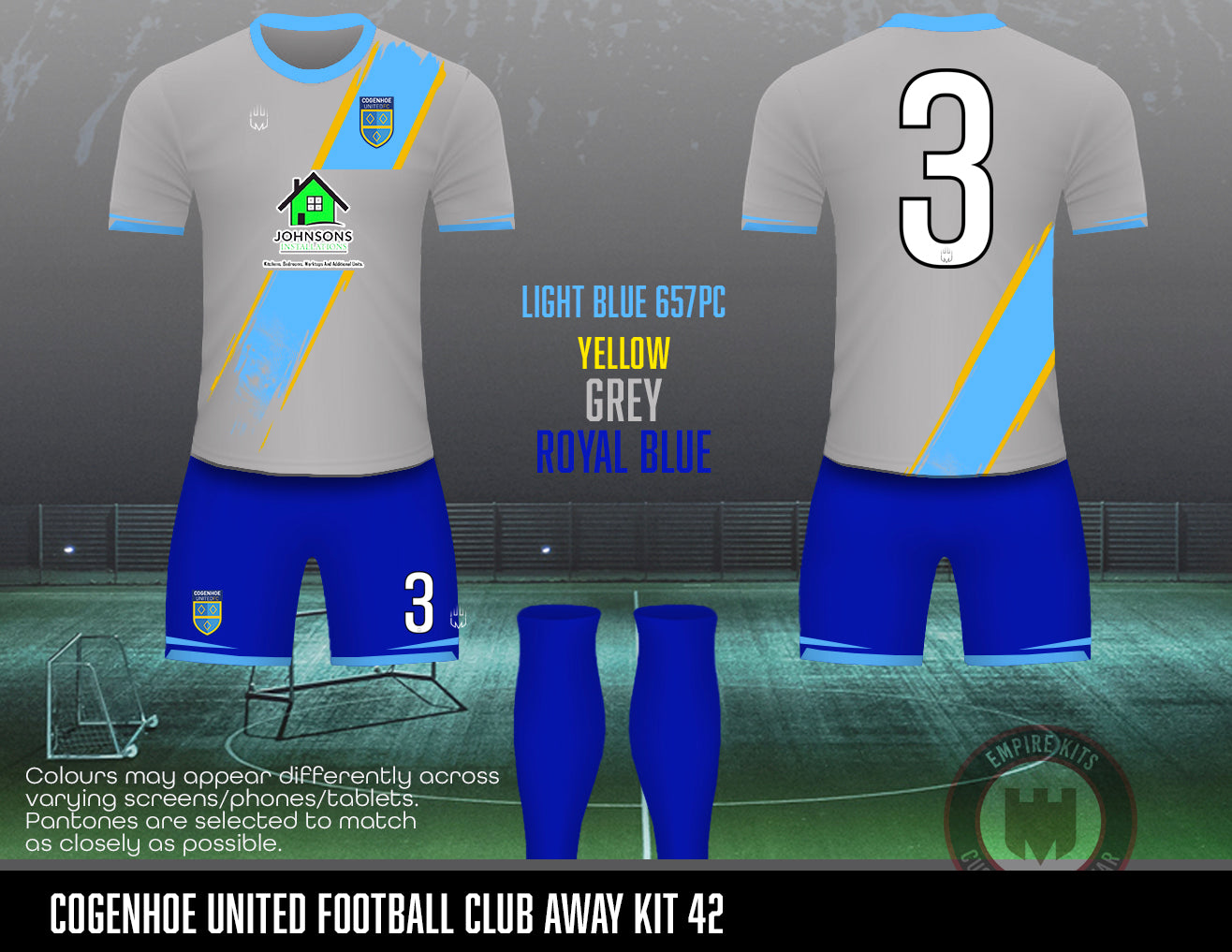 Cogenhoe United Football Club - Away kits