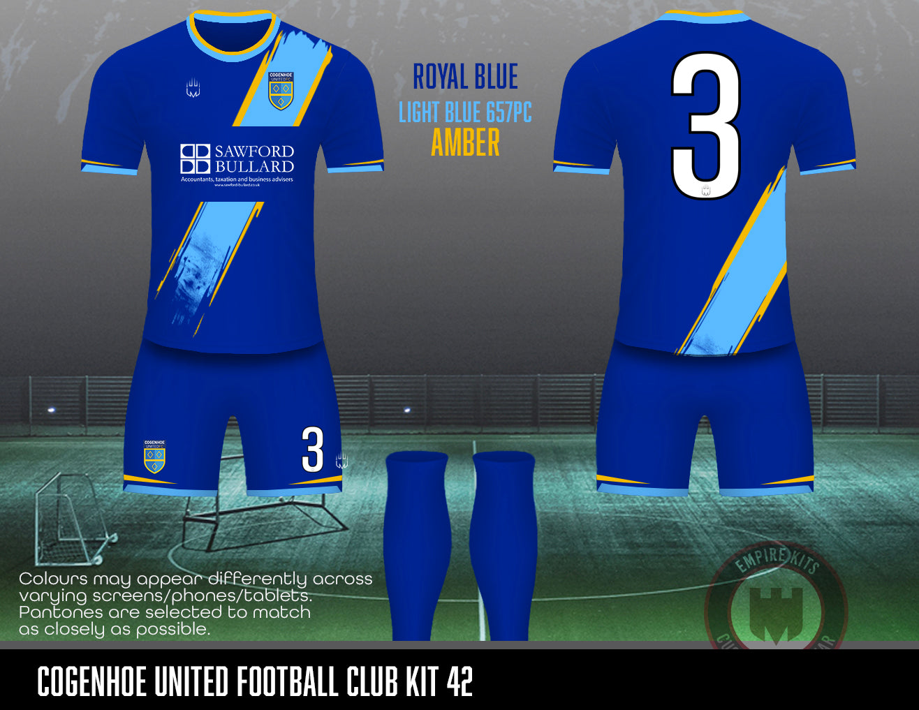 Cogenhoe United Football Club - Home kits