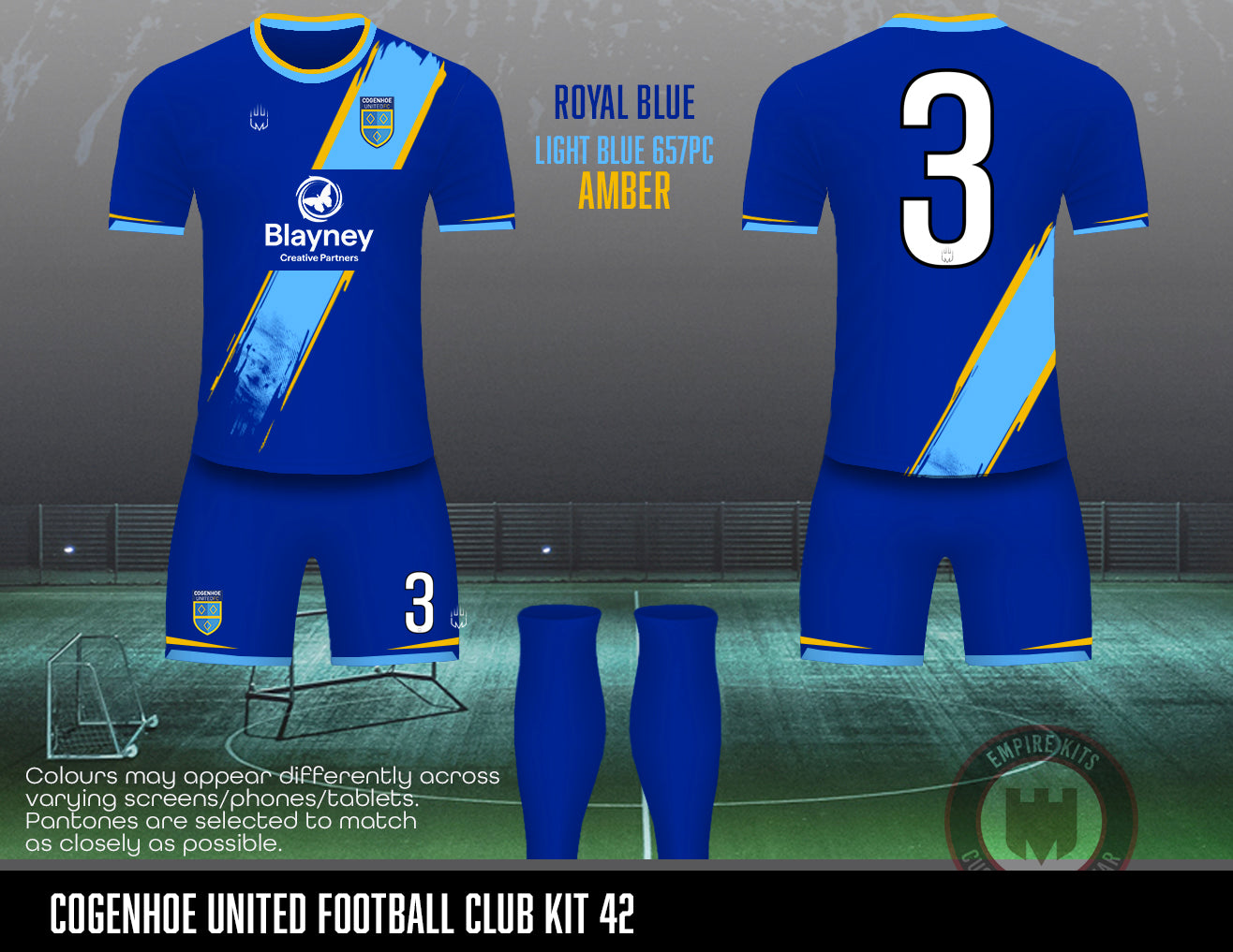 Cogenhoe United Football Club - Home kits