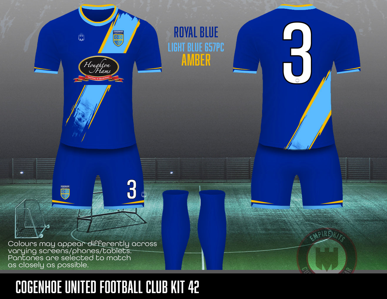 Cogenhoe United Football Club - Home kits