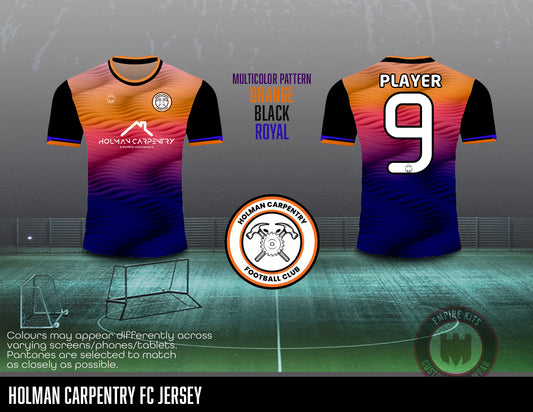 Holman Carpentry FC - Jersey (orange)
