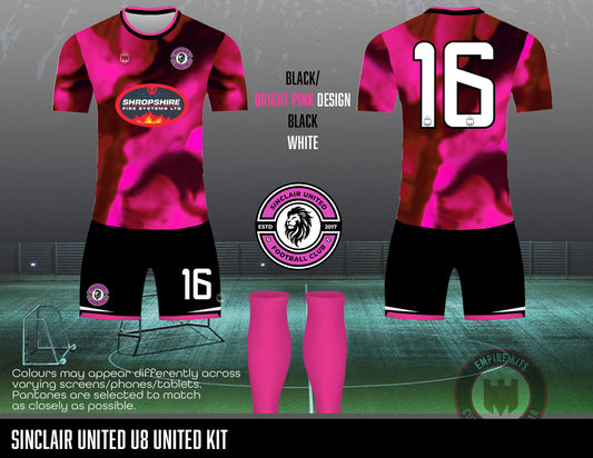 Sinclair United FC - Home Kit (U8 United -pink)