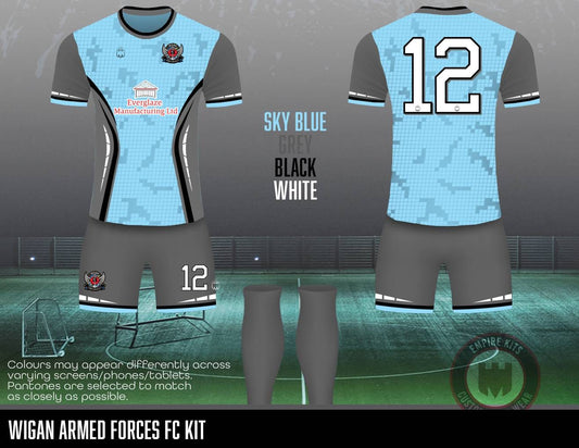 Wigan Armed Forces FC - Home Kit (skyblue)