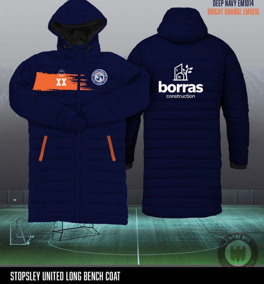 Stopsley United -  Long Bench Coat