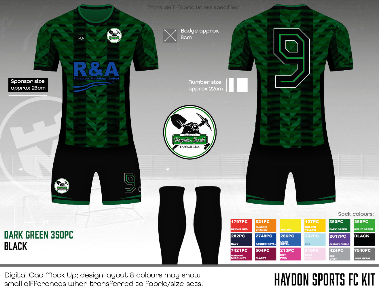 Haydon Sports FC - Outfield - Fabric A