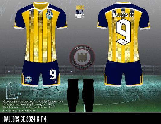 Ballers SE - REPLACEMENT OUTFIELD KIT (yellow)
