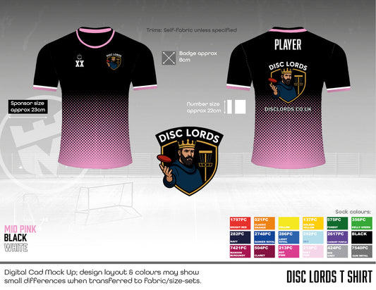 Disc Lords - Jersey (mid pink)