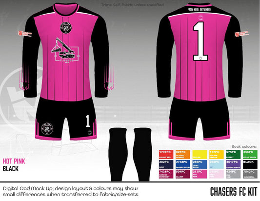 Chasers FC - Pink GK 26/27 season - Fabric B