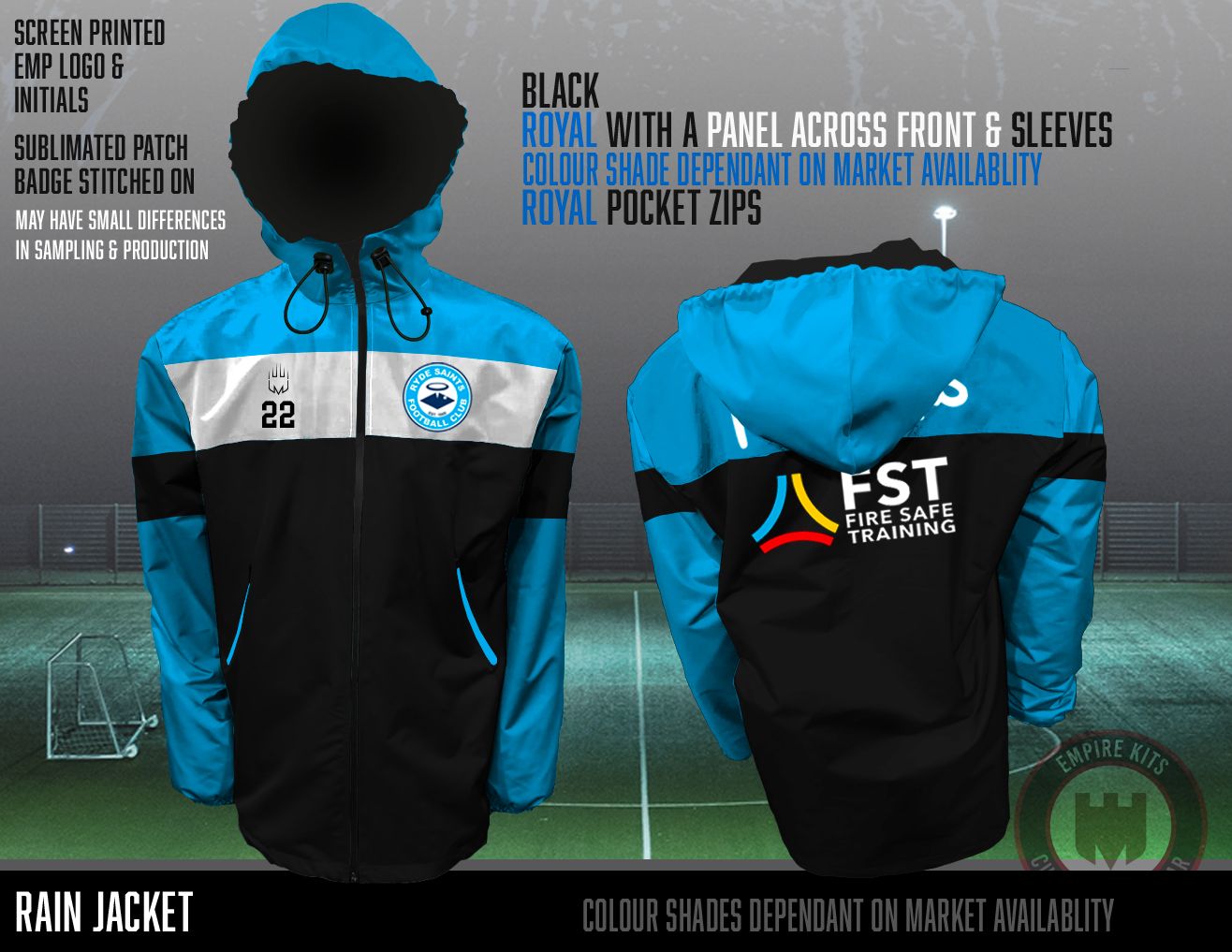 Ryde Saints Mavericks FC - Rain Jackets