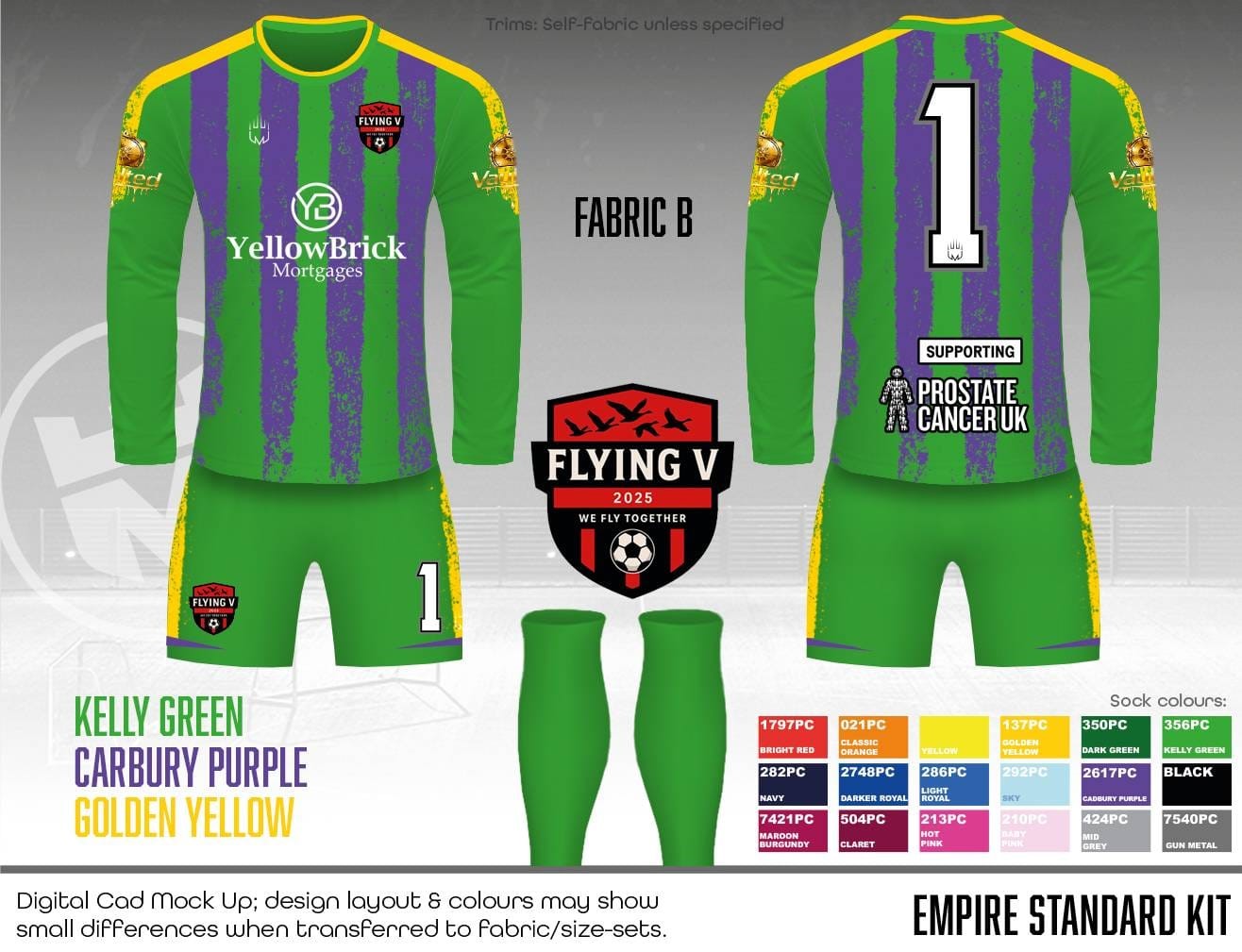 Flying V GK kit - Fabric A