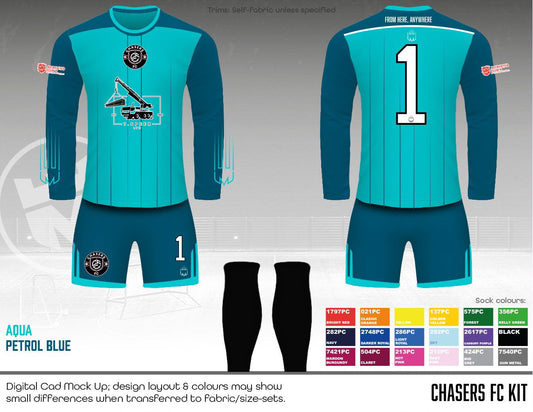 Chasers FC - Blue GK 26/27 season - Fabric B