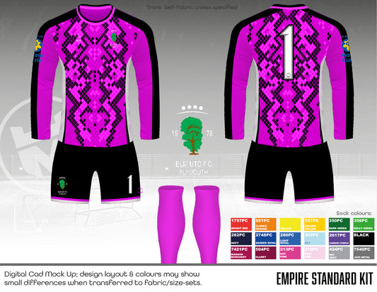 Elm United - GK Kit (pink/black)