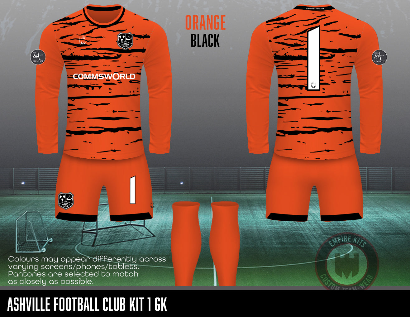 Ashville Lazio - u8's GK (orange)