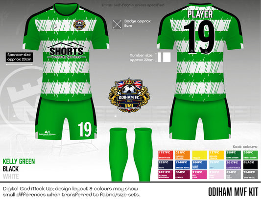Odiham MvF - Outfield Kit - Fabric A