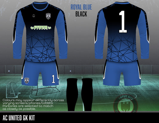 AC United - GK Blue