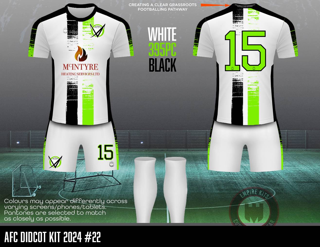 AFC Didcot- REPLACEMENT KIT (McIntyre Sponsor)