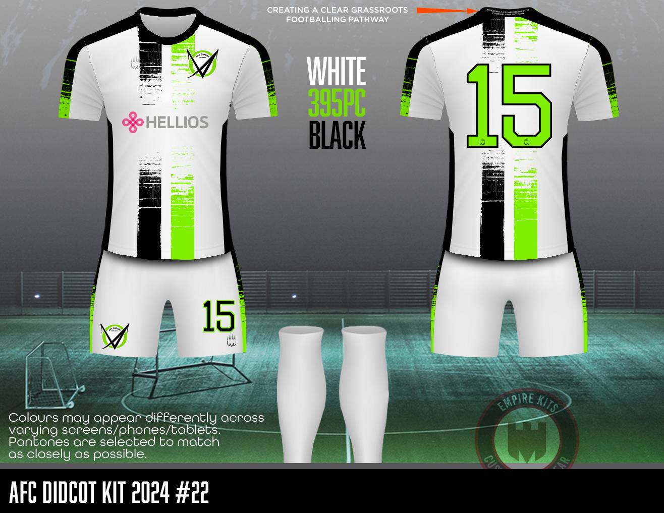 AFC Didcot- REPLACEMENT KIT (Hellios Sponsor)