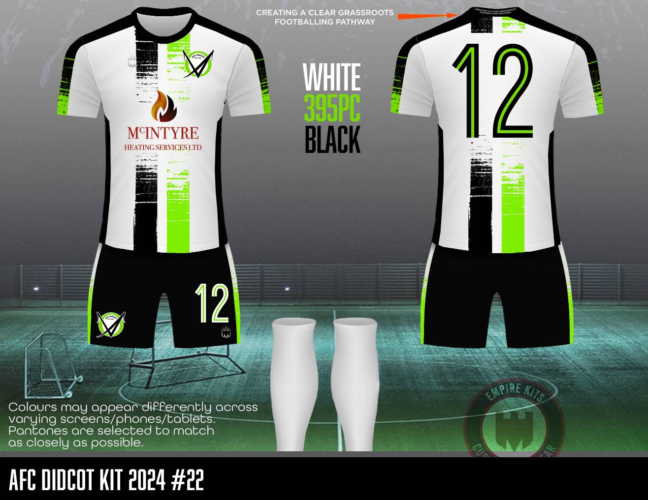 AFC Didcot- REPLACEMENT KIT (McIntyre Sponsor)