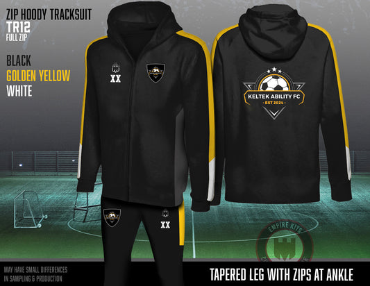 KELTEK ABILITY - Full Zip hooded Tracksuit