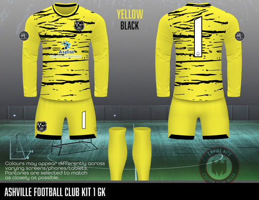Ashville Football Club - Athletico u11s away GK
