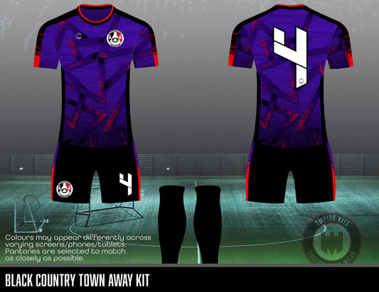Black Country Town FC- REPLACEMENT KIT