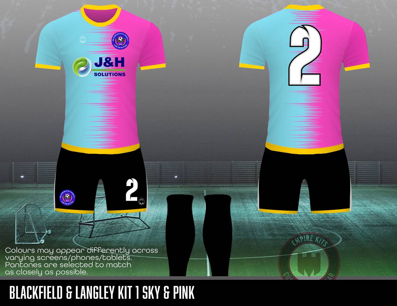 Blackfield and Langley Youth Outfield Kit