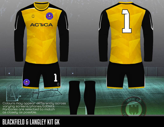 Blackfield and Langley Youth GK Kit (Alternative sponsors)