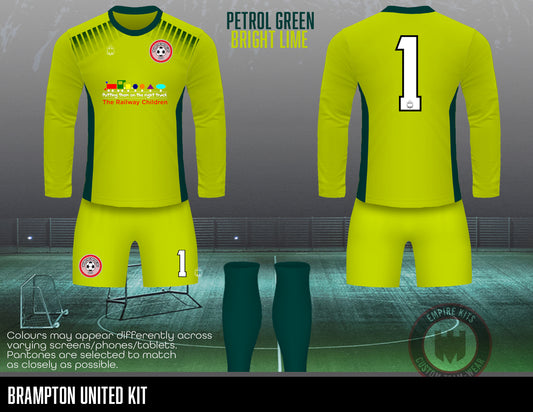Brampton United FC - Outfield Kits (Railway children, 4Ward, AFLEX)