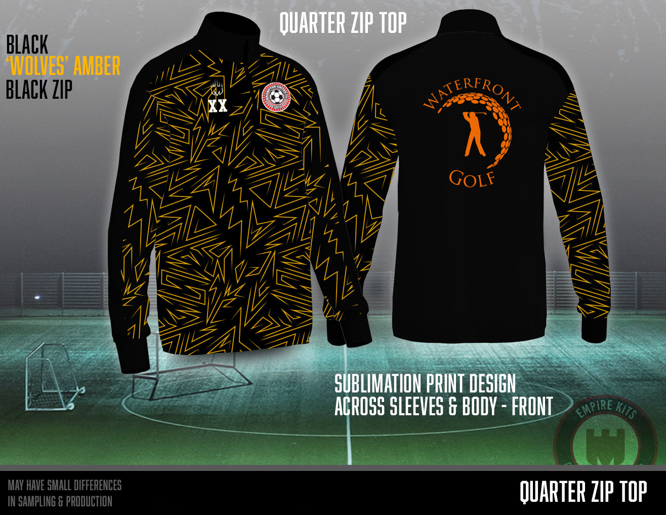 Brampton United FC Tracksuit Top - Waterfront Golf