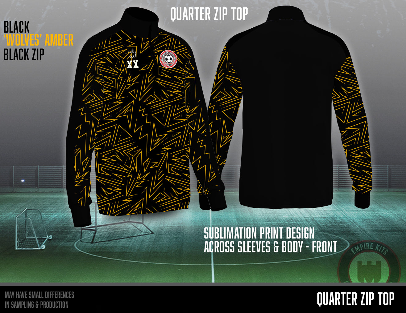 Brampton United FC Tracksuit Top - No sponsor