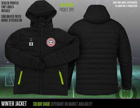 Brampton United FC Winter Coat (No sponsor)