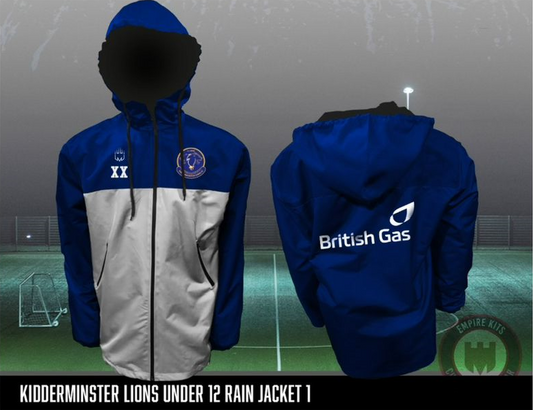 Kidderminster Lions FC - Under 12s Rain Jackets