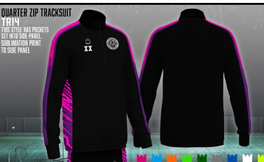 Mirehouse AFC - Quarter Zip Tracksuit Top