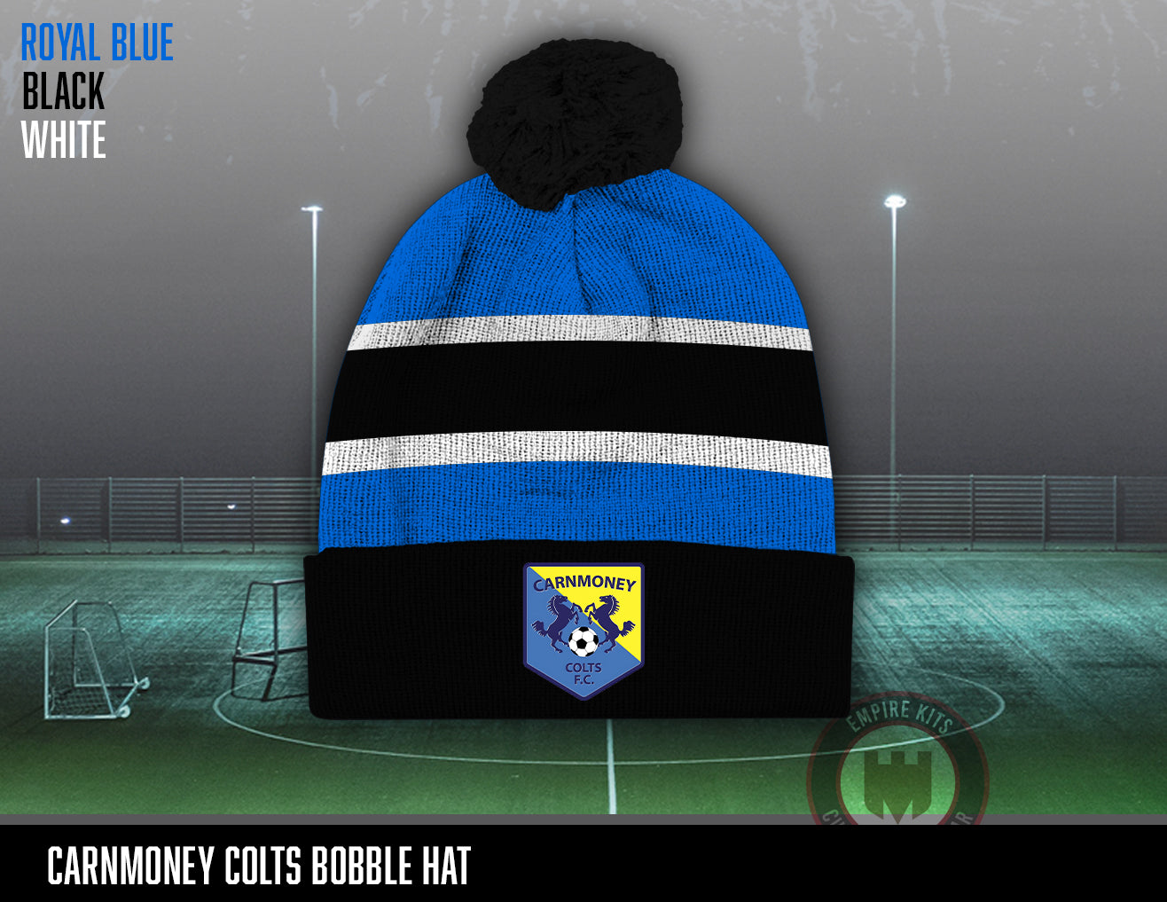 Carnmoney colts  -  Bobble Hat