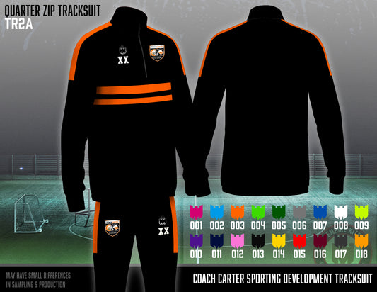 Coach Carter Sporting Development - 1/4 Zip Tracksuit