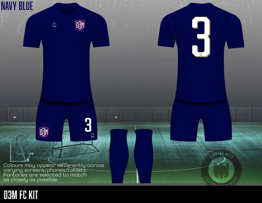 D3M FC - Outfield Kit (blue)