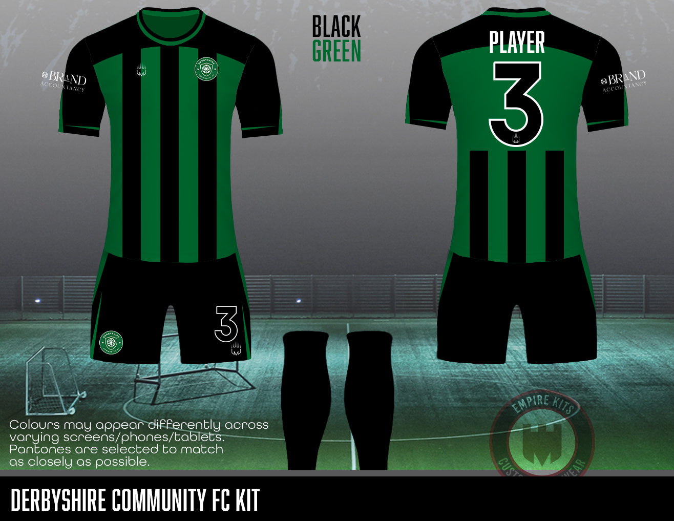 Derbyshire Community FC - REPLACEMENT KIT (Brand)