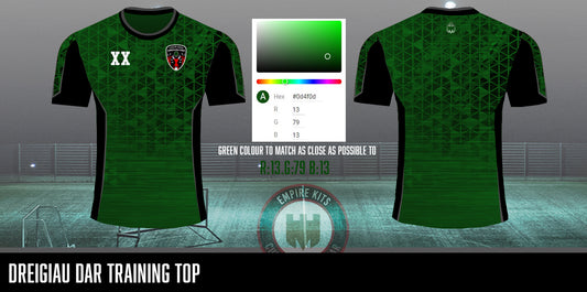 Dreigiau Dar Trust - Training top