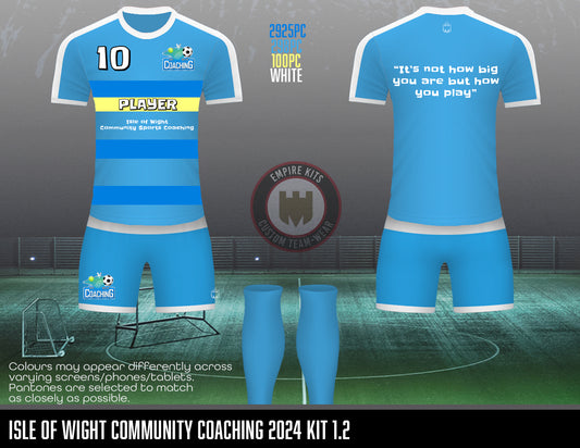 Isle of Wight - Football Kit (Blue)