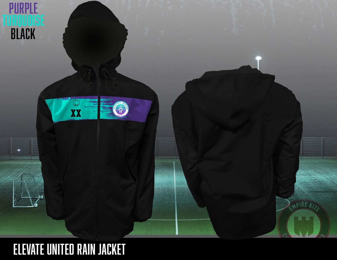 Elevate United FC - Rain Jackets
