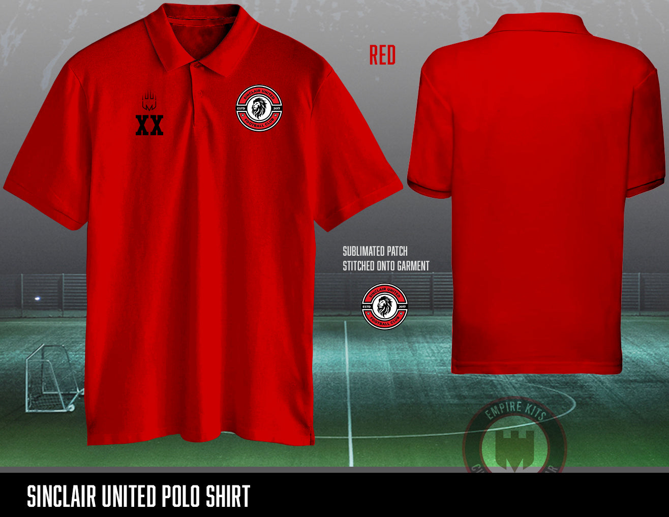 Sinclair United FC - Polo Shirt (Coach) – empirekits
