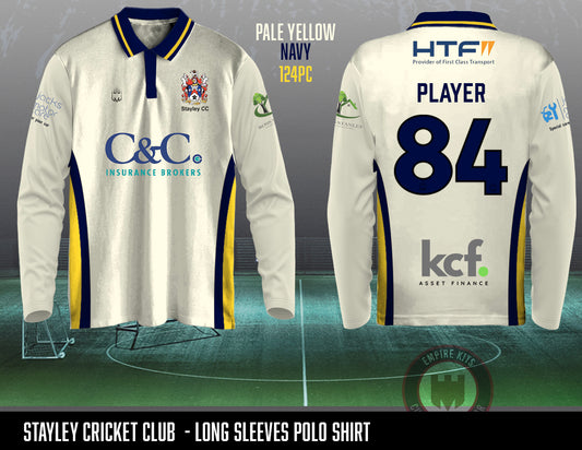 Stayley Cricket Club  - Long Sleeve Polo