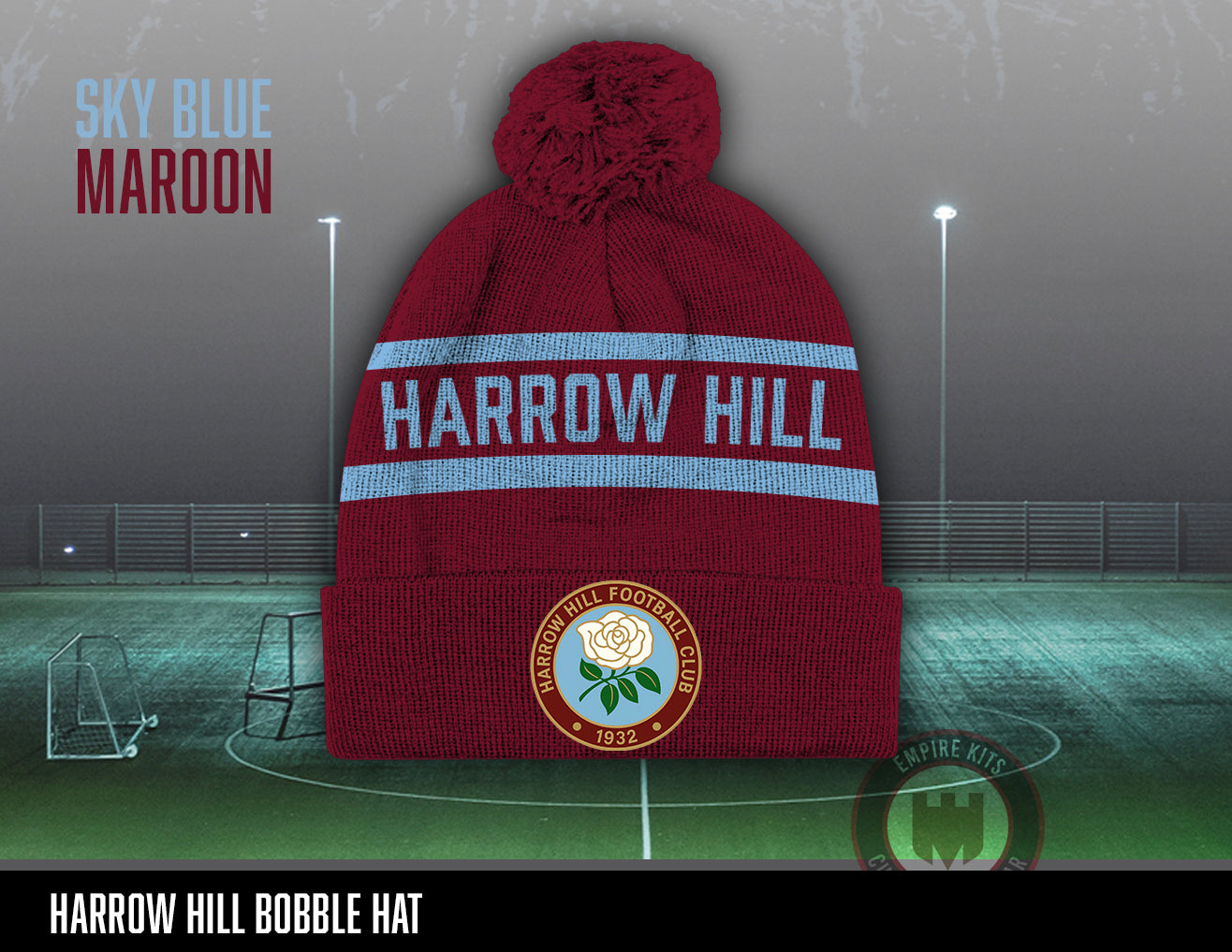 Harrow hill  -  Bobble Hat