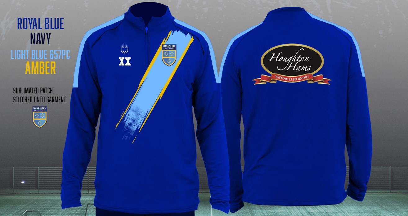 Cogenhoe United Football Club 1/4 Zip Tracksuit Top's