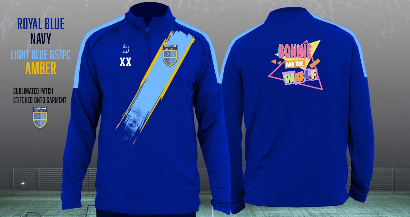 Cogenhoe United Football Club 1/4 Zip Tracksuit Top's