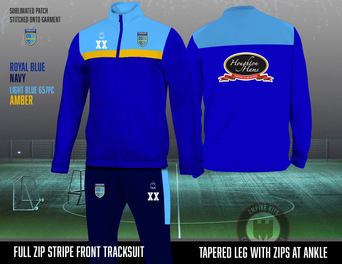 Cogenhoe United Football Club - Full Zip Tracksuits