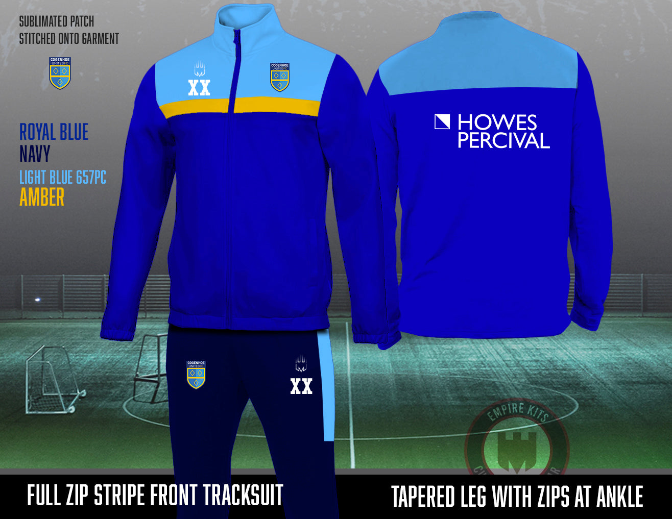 Cogenhoe United Football Club - Full Zip Tracksuits